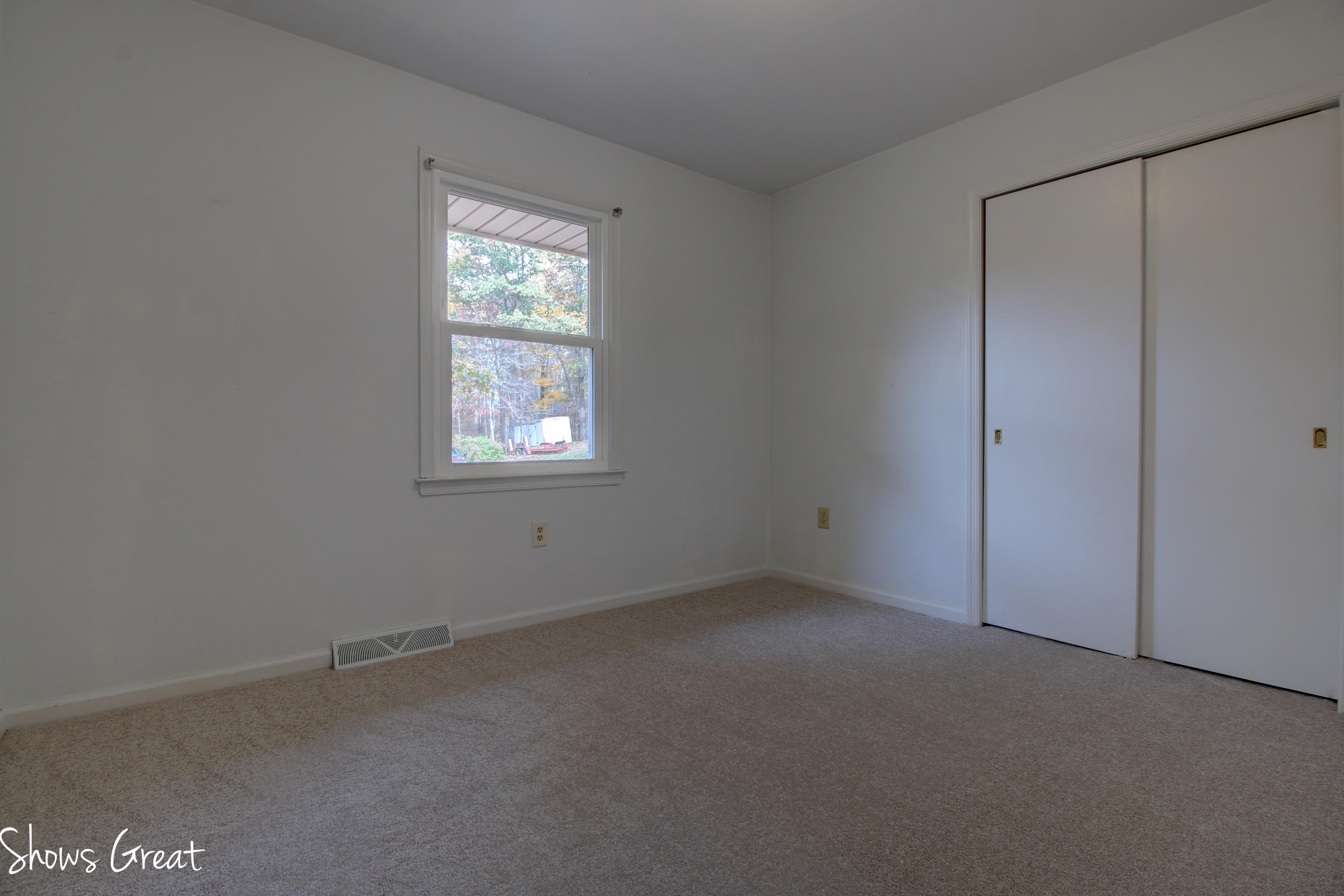 36 Spruce Lane Blue Ridge, VA 24064 - Photo 21 of 35 an empty room with windows and closet