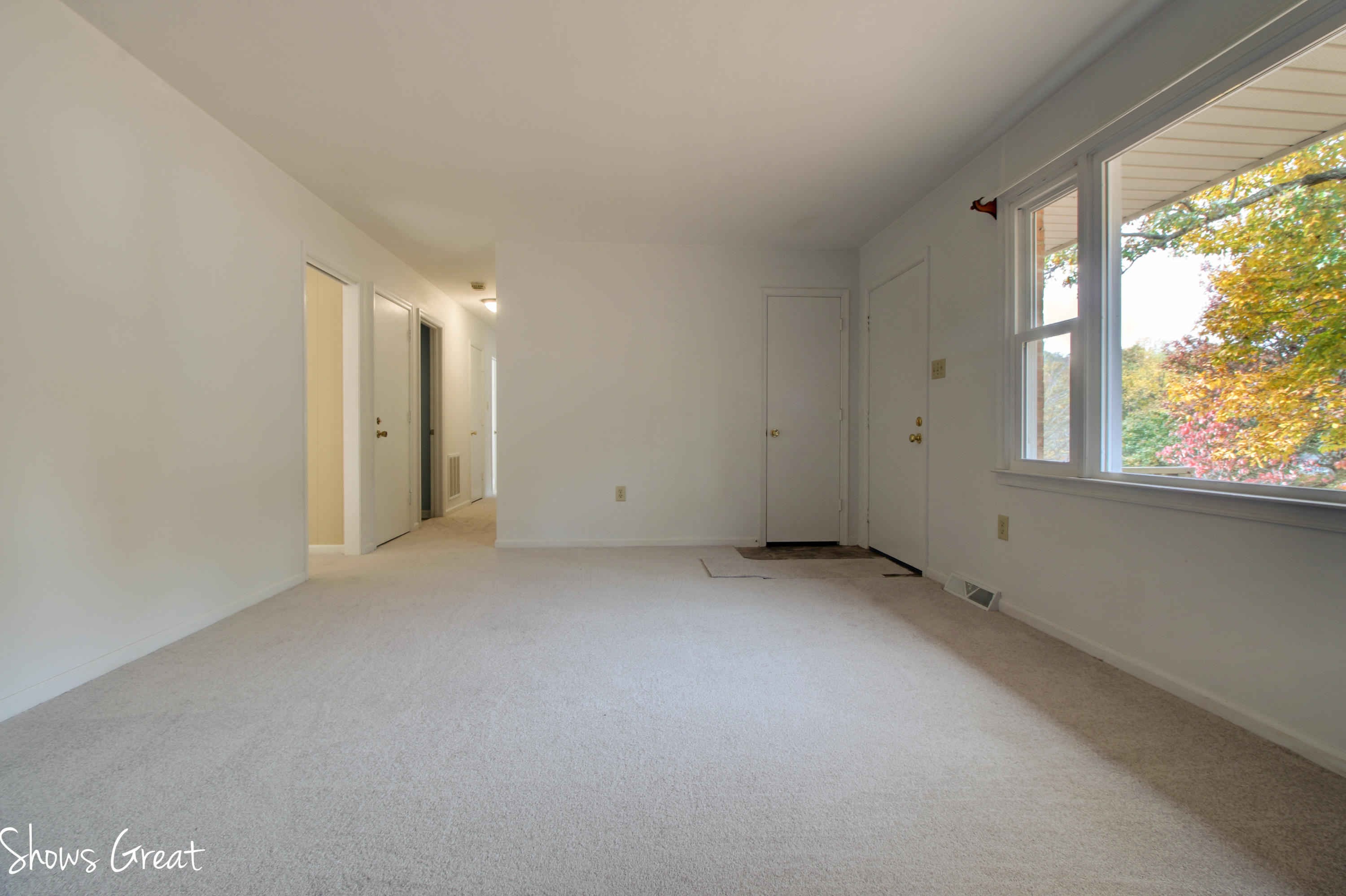 36 Spruce Lane Blue Ridge, VA 24064 - Photo 4 of 35 a view of an empty room with a window