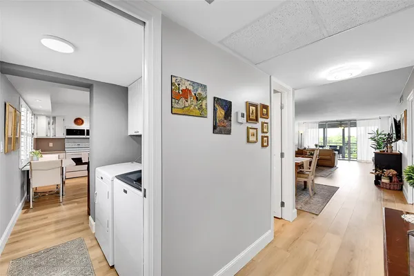 a view of a living room