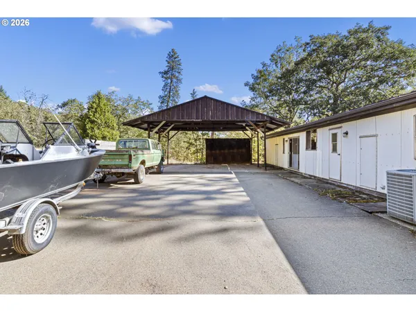 a view of outdoor space and yard