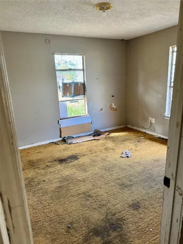 a view of room with window