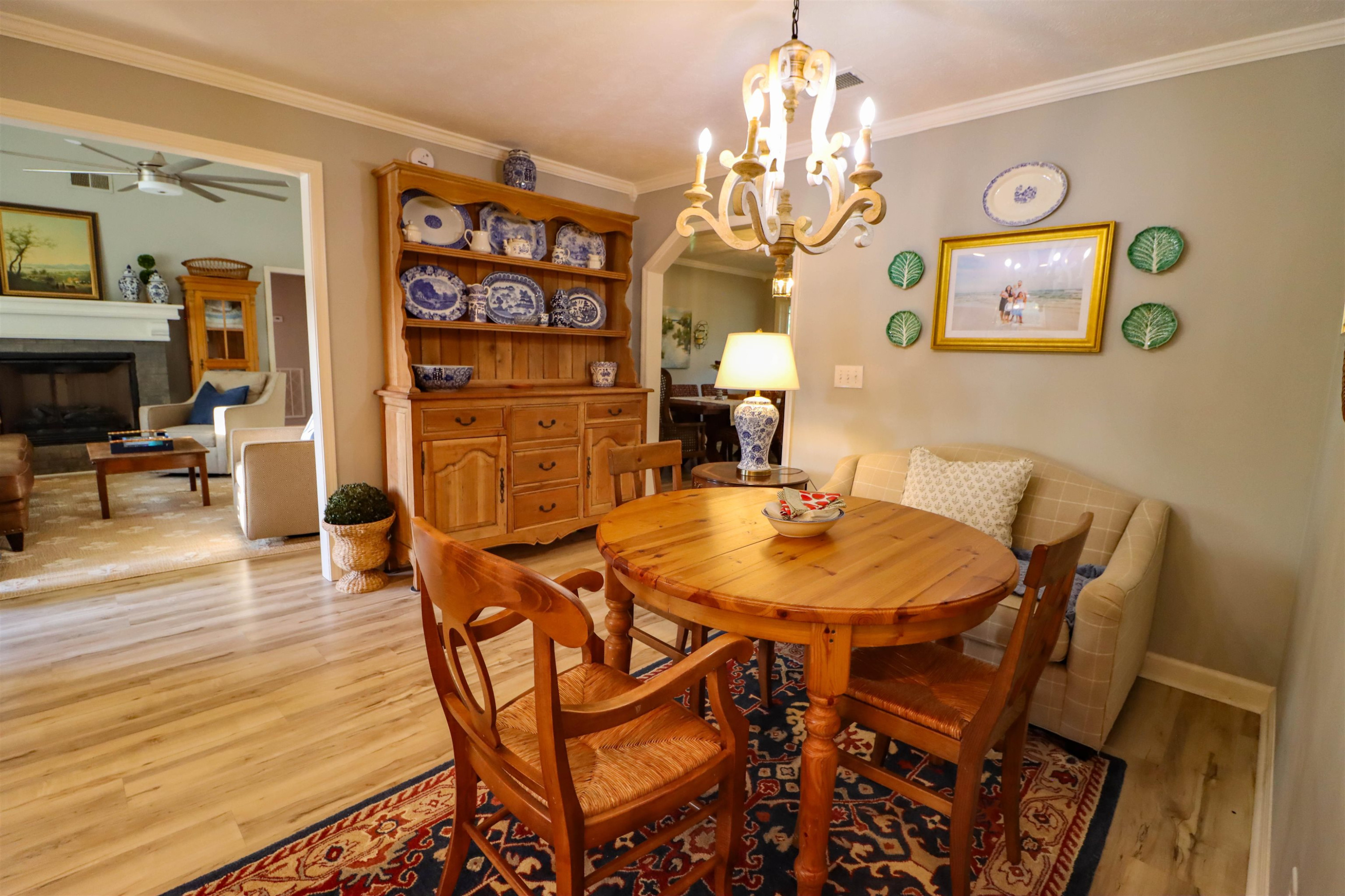 495 Junius Lee Road Ripley, TN 38063 - Photo 20 of 38 a view of a dining room with furniture and chandelier