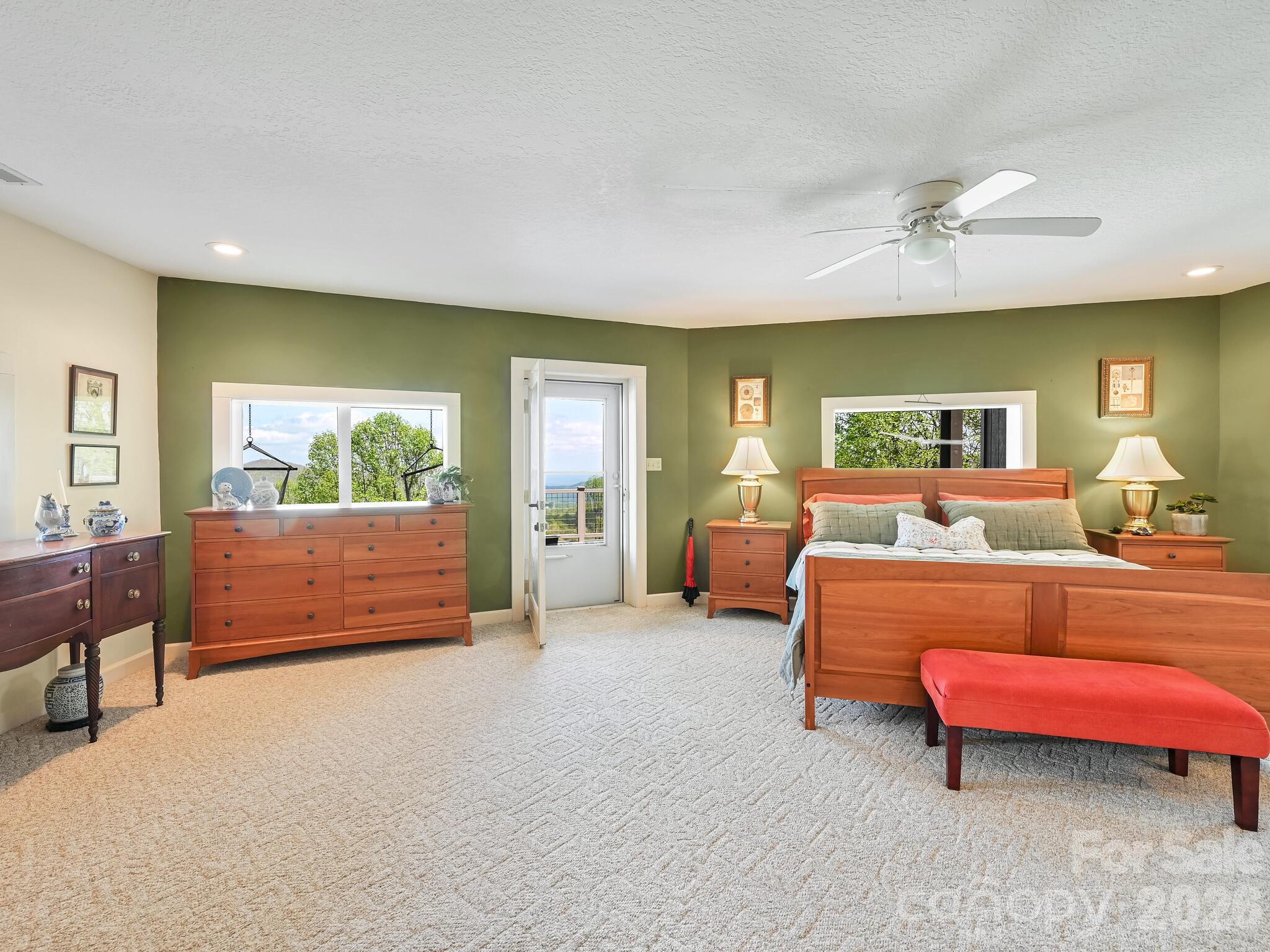107 Fawns Rest Black Mountain, NC 28711 - Photo 26 of 47 a bedroom with furniture and a couch