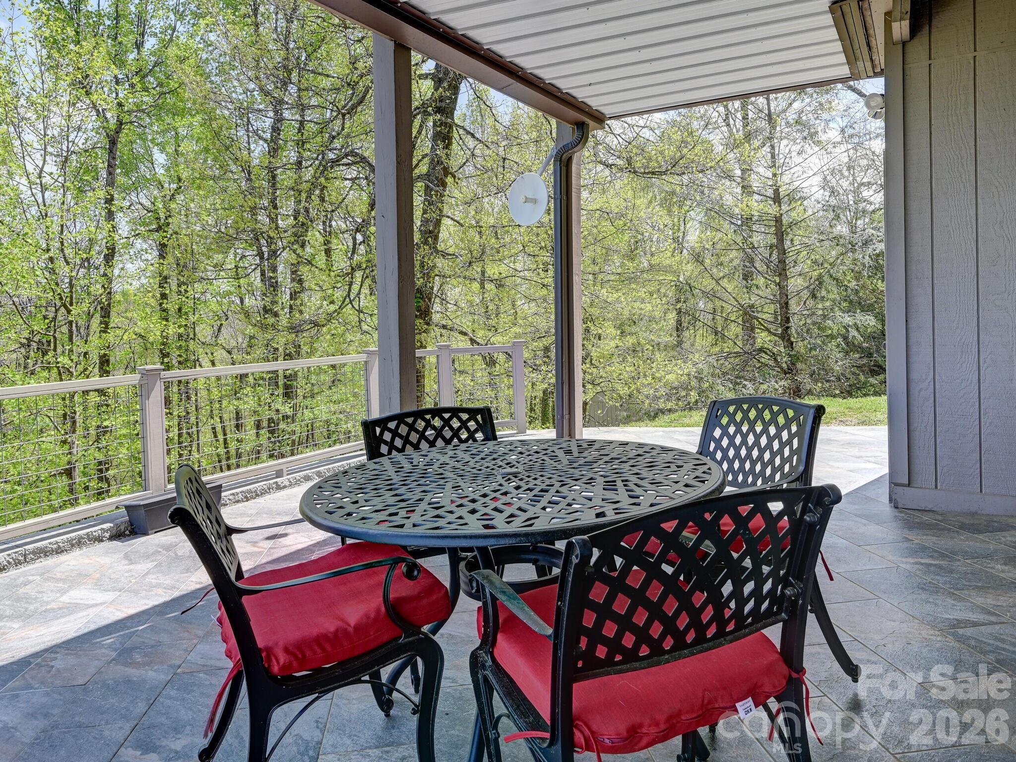 107 Fawns Rest Black Mountain, NC 28711 - Photo 39 of 47 a view of a dining room with furniture window and outside view