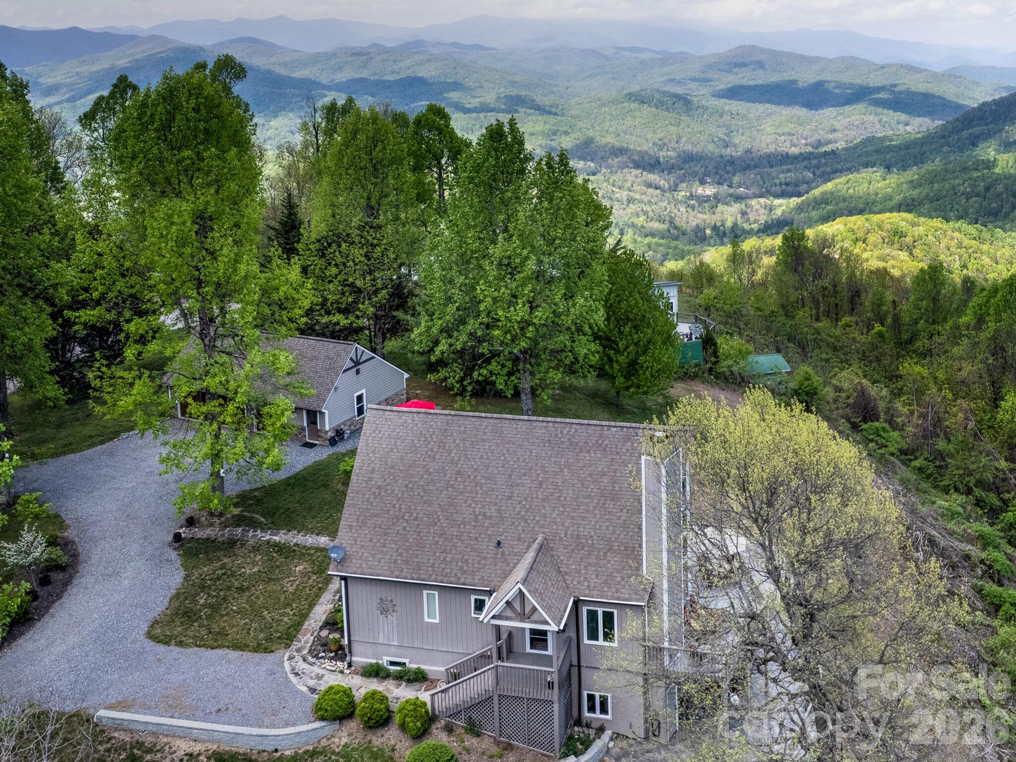 107 Fawns Rest Black Mountain, NC 28711 - Photo 5 of 47 an aerial view of a house
