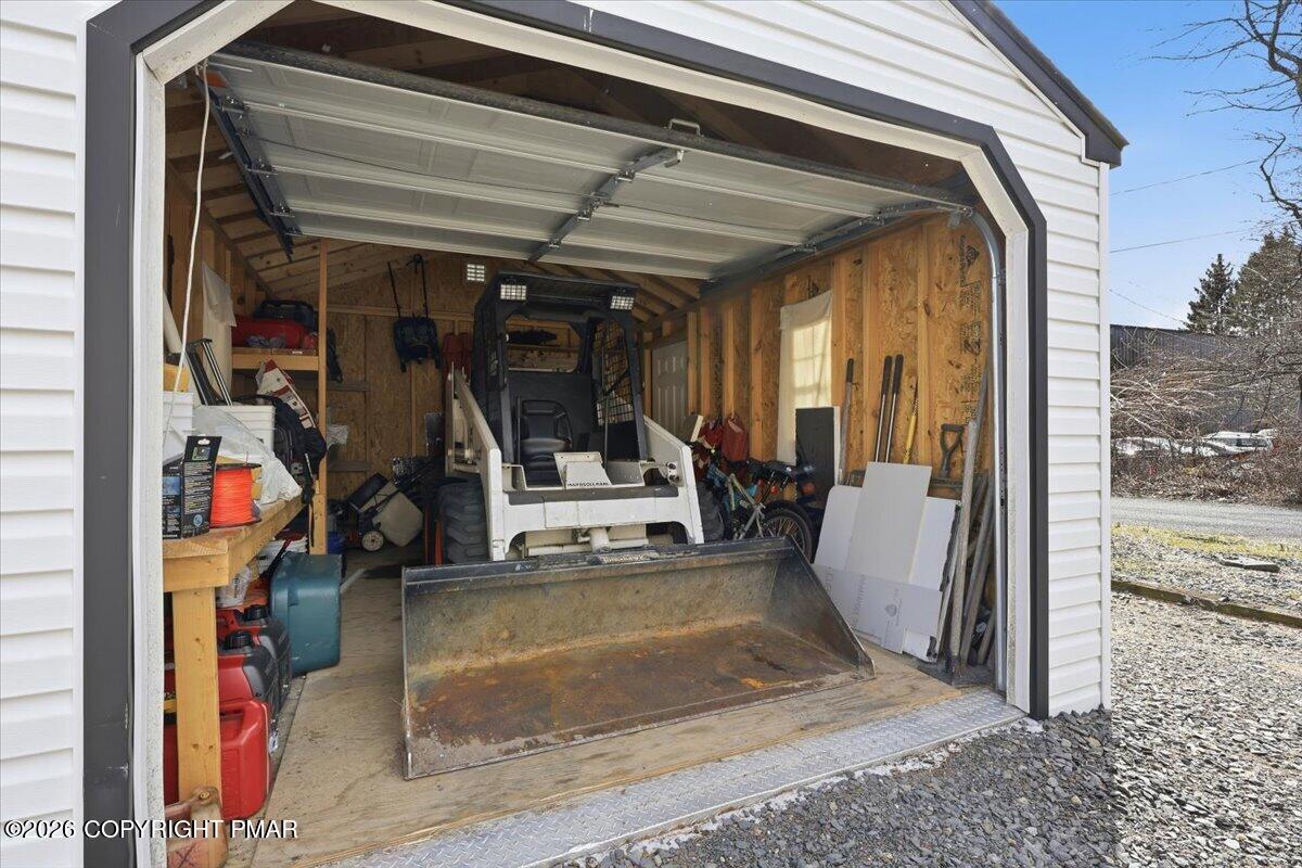 208 Shine Hill Road Henryville, PA 18332 - Photo 34 of 37 detached Garage