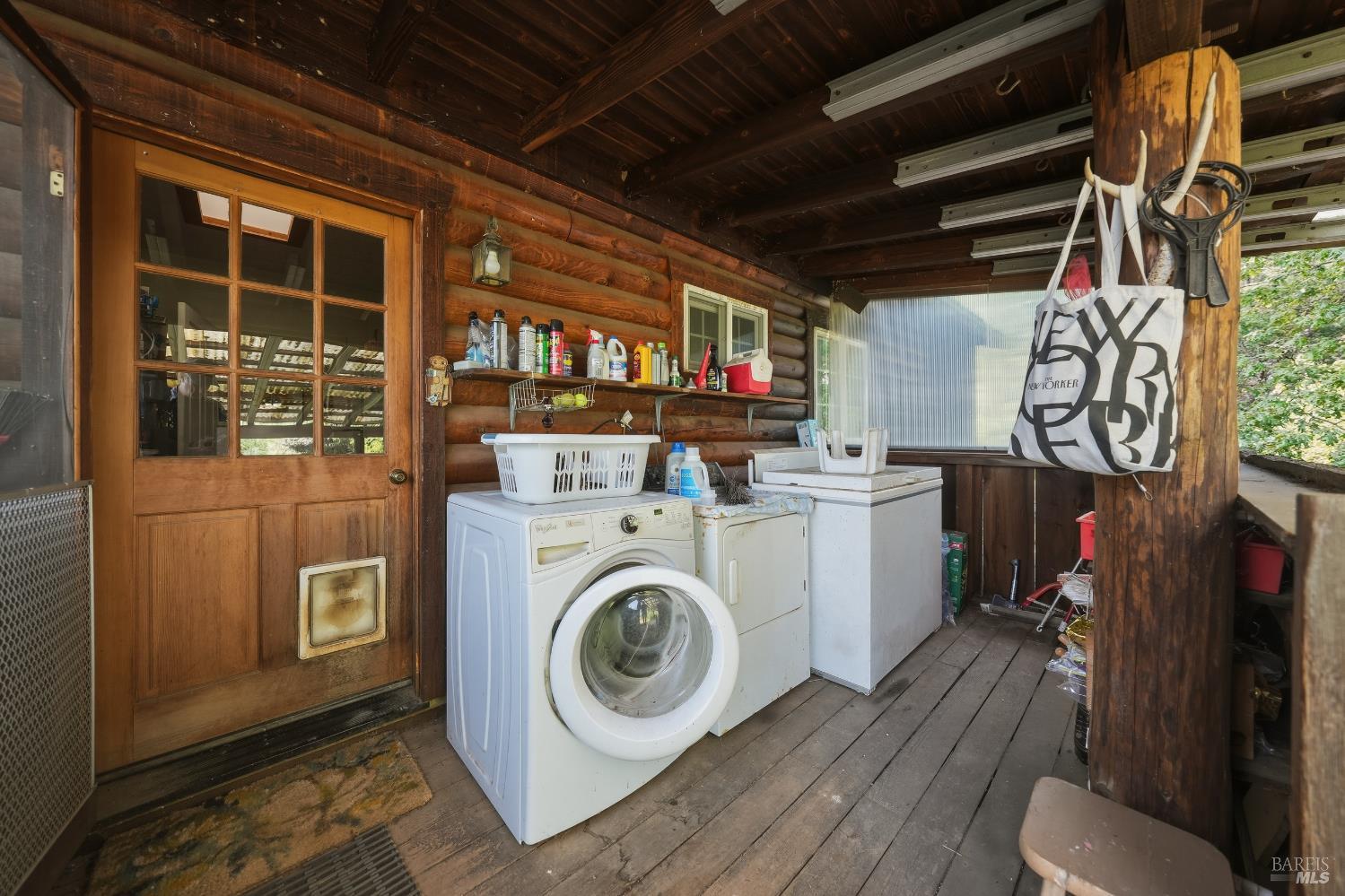 12300 Skaggs Springs Road Geyserville, CA 95441 - Photo 17 of 68 a utility room with dryer and washer