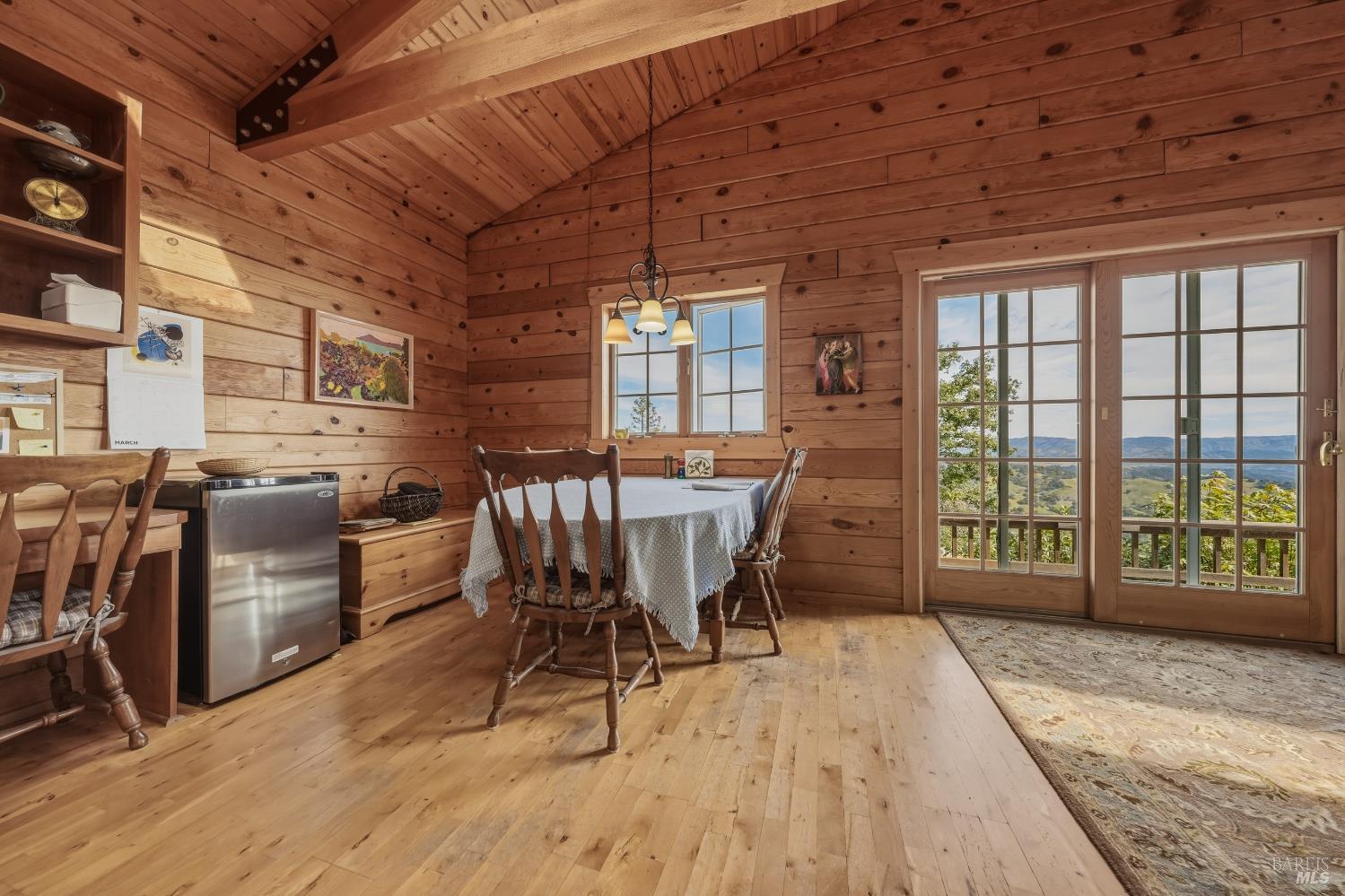 12300 Skaggs Springs Road Geyserville, CA 95441 - Photo 68 of 68 a dining room with furniture and wooden floor