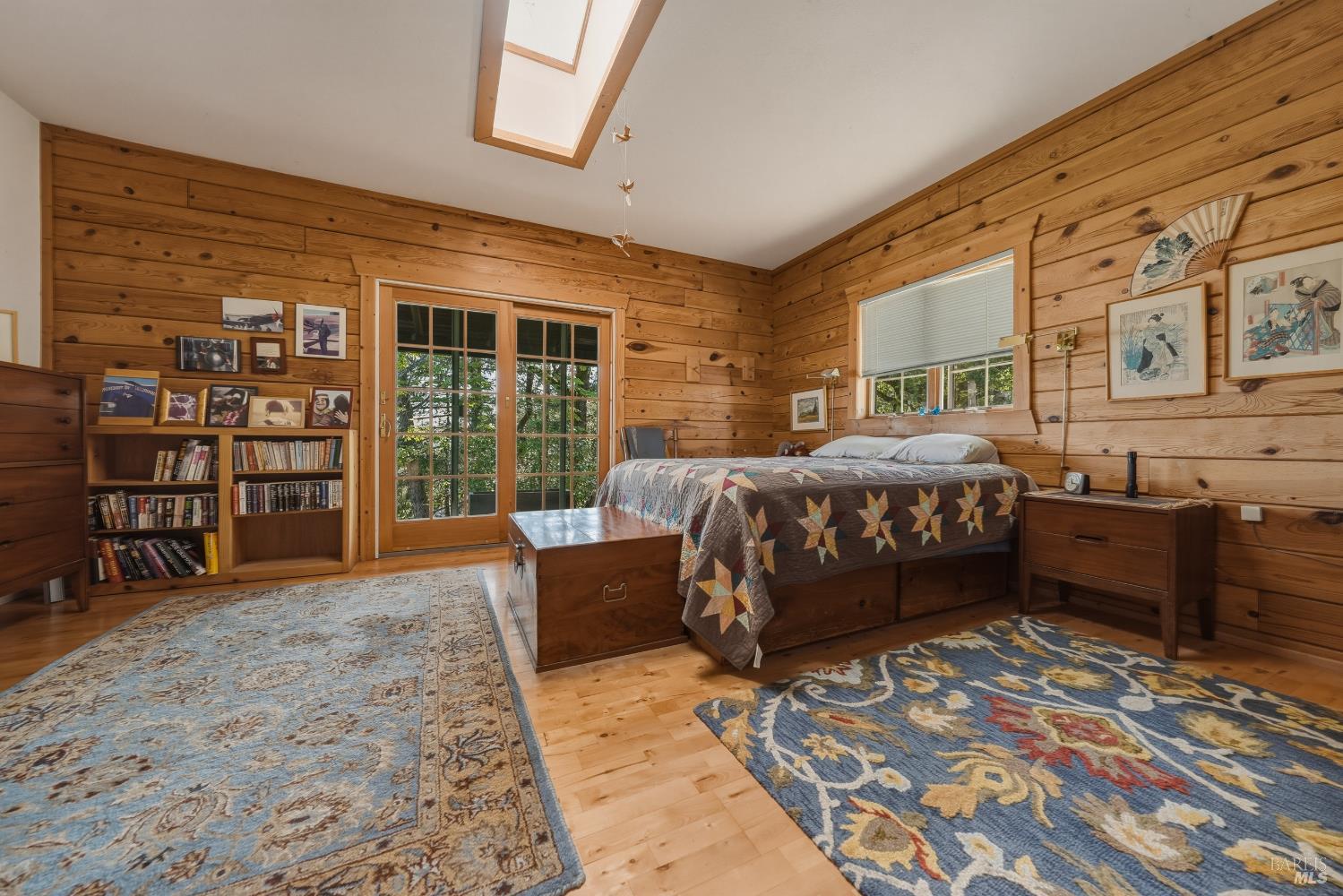 12300 Skaggs Springs Road Geyserville, CA 95441 - Photo 33 of 68 a bedroom with a bed window and walk in closet