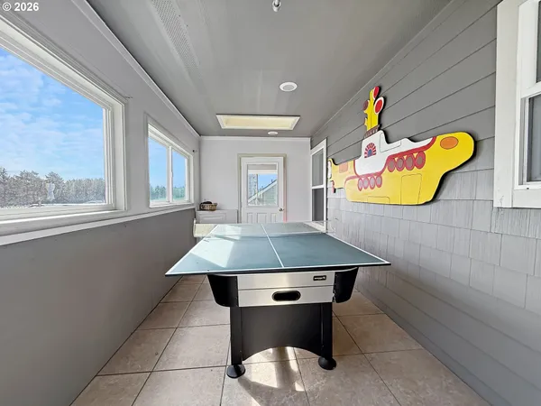 a room with furniture and window