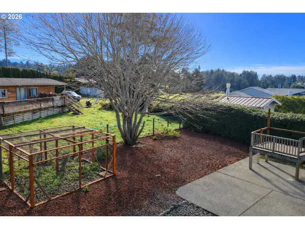 a view of outdoor space and yard