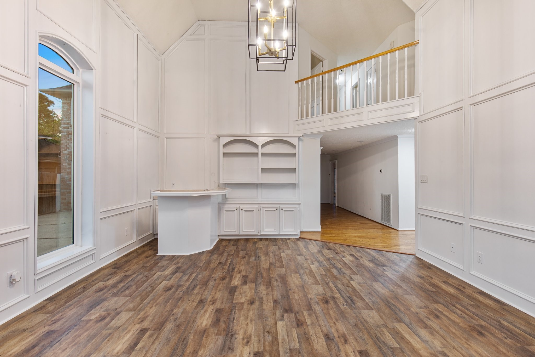17902 Fernbluff Drive Spring, TX 77379 - Photo 14 of 38 a view of a room with wooden floor and window