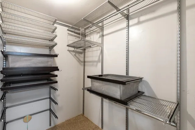 a view of storage and utility room