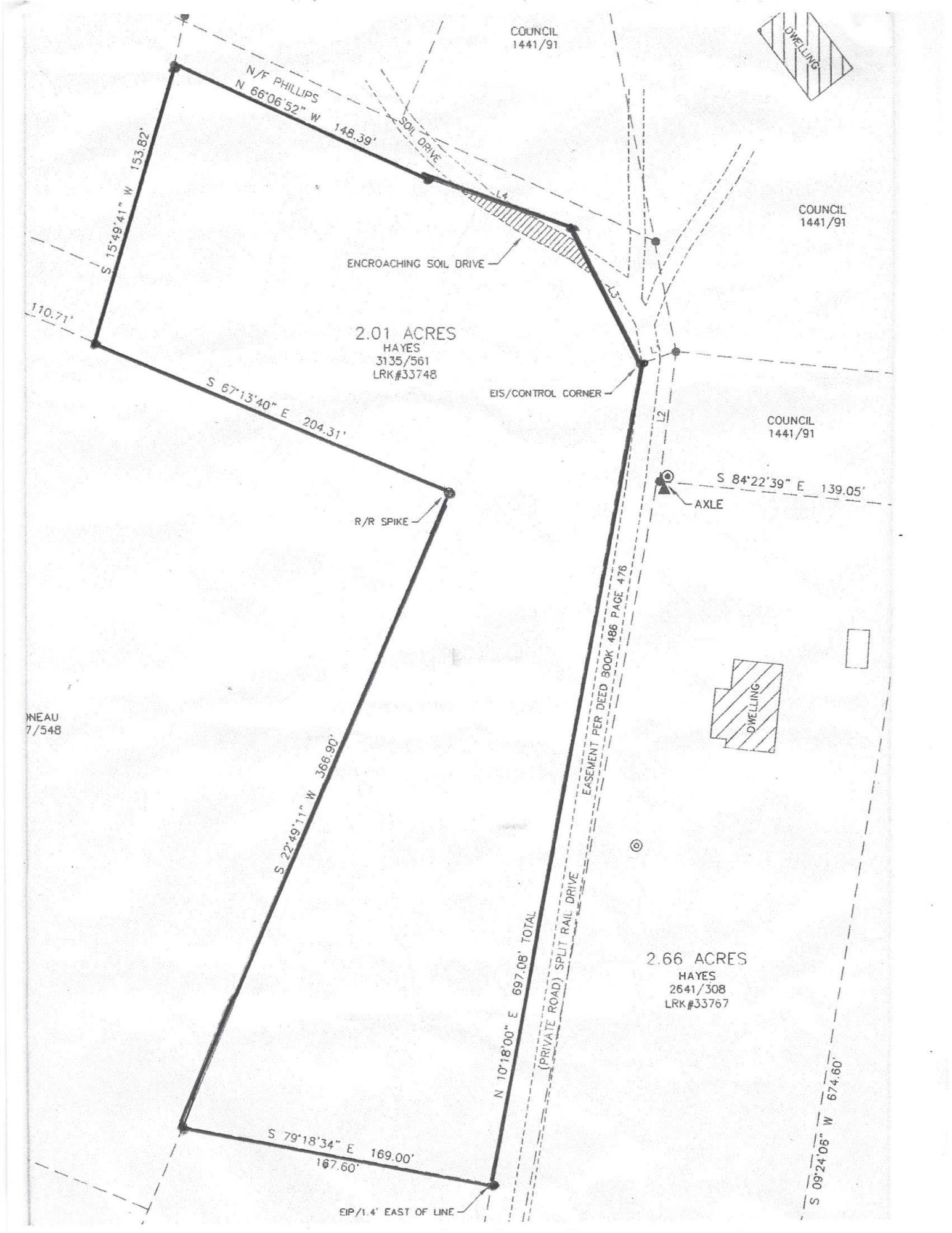 246 Split Rail Road Whispering Pines, NC 28327 - Photo 2 of 5 Survey
