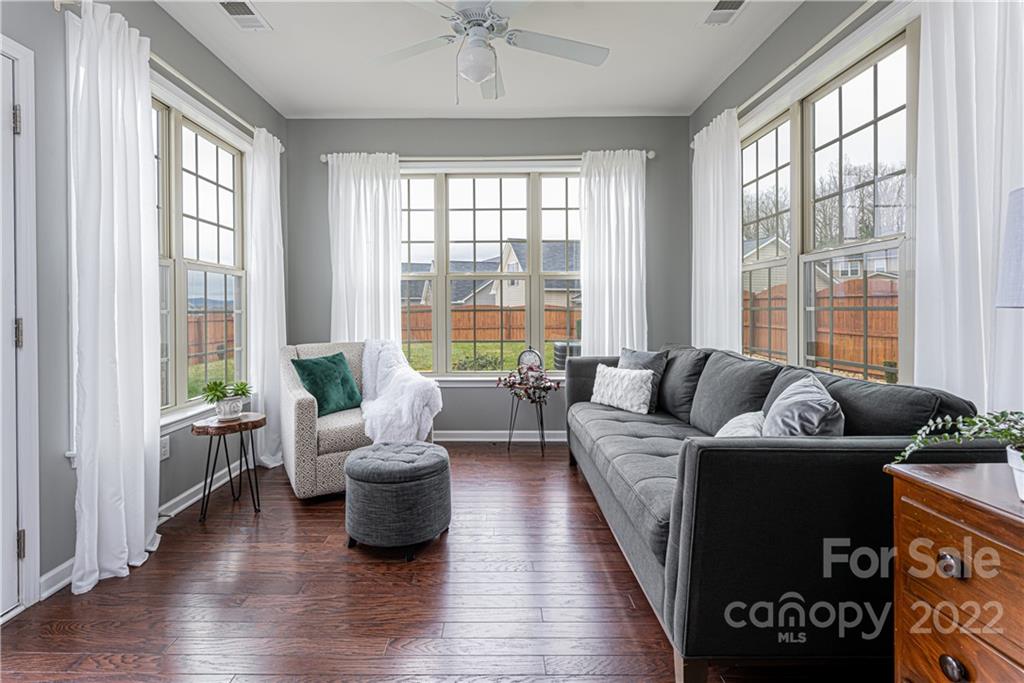 105 North River Road Fletcher, NC 28732 - Photo 11 of 43 a living room with furniture and a large window