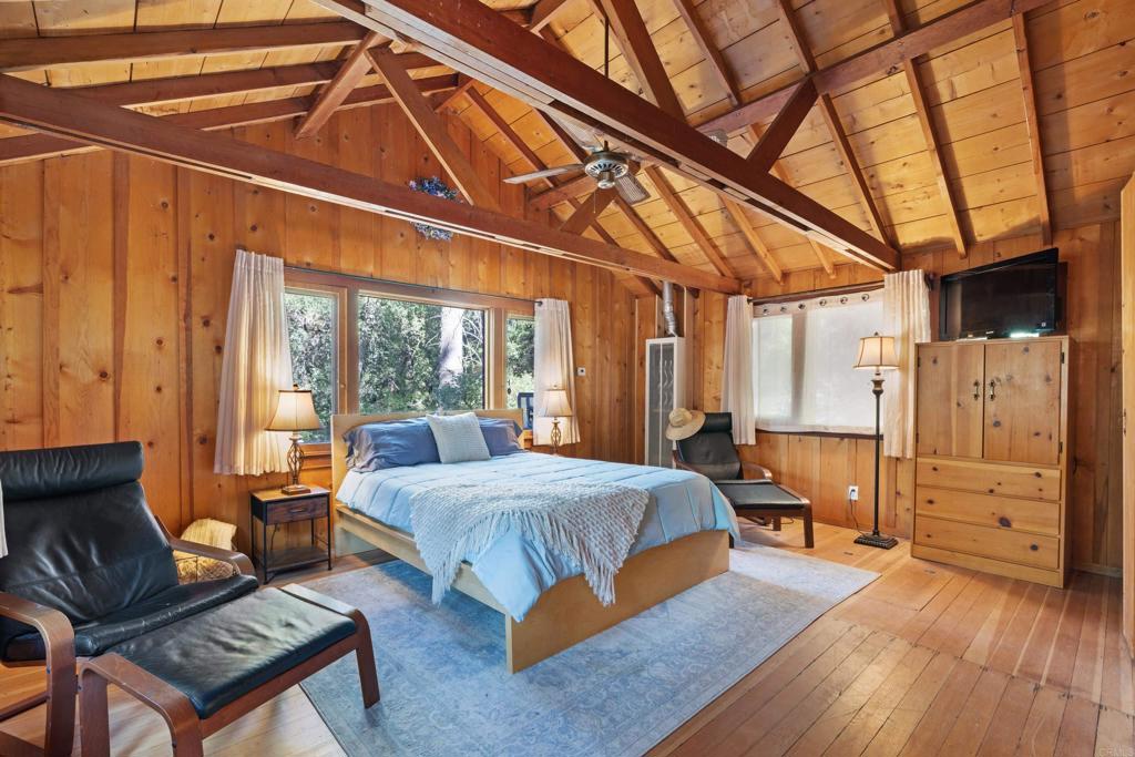 22194 Crestline Road Palomar Mountain, CA 92060 - Photo 21 of 75 Propane wall heat. Look carefully under the corner of the rug...