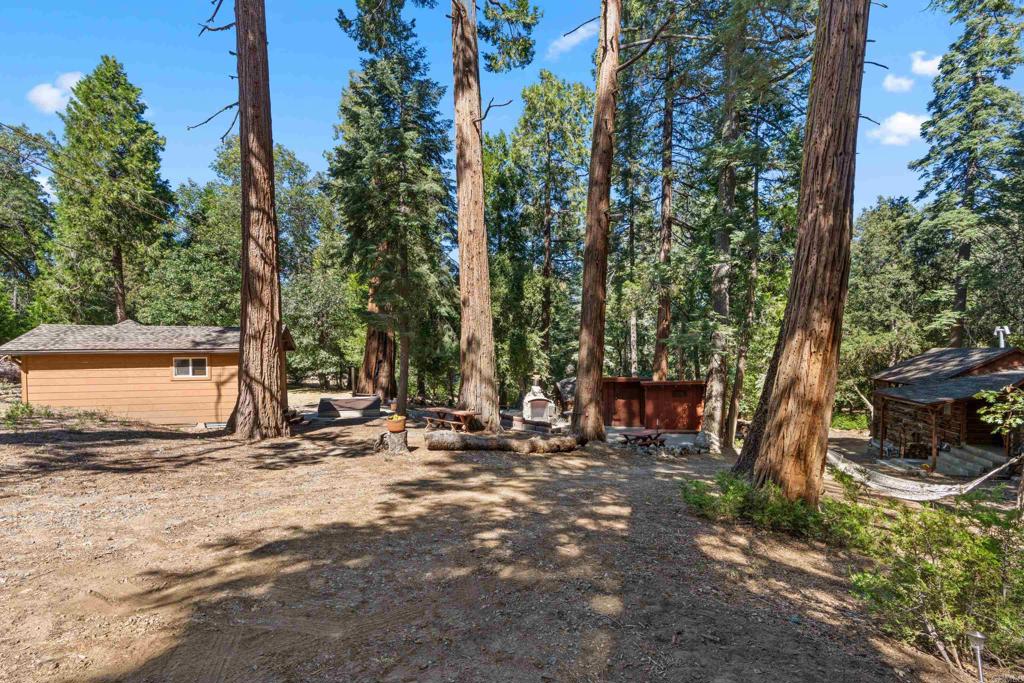 22194 Crestline Road Palomar Mountain, CA 92060 - Photo 32 of 75 a view of outdoor space with deck and tree