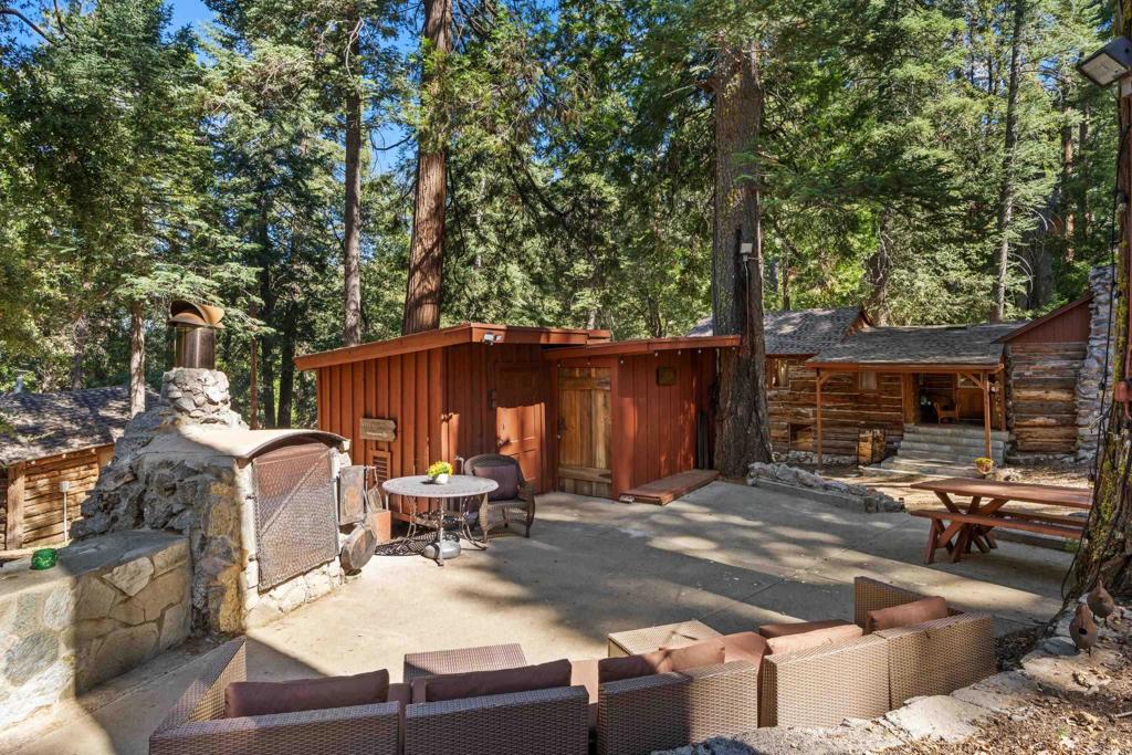22194 Crestline Road Palomar Mountain, CA 92060 - Photo 34 of 75 How about a game of horseshoes or set up pickleball on the level area off the patio?