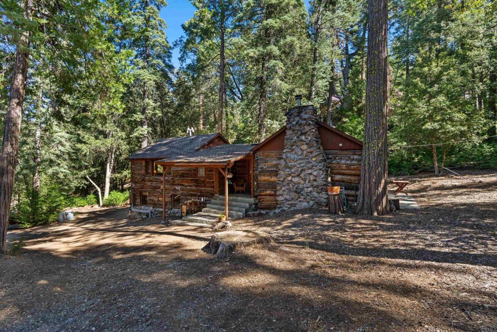 22194 Crestline Road Palomar Mountain, CA 92060 - Photo 5 of 75 a view of a house with backyard