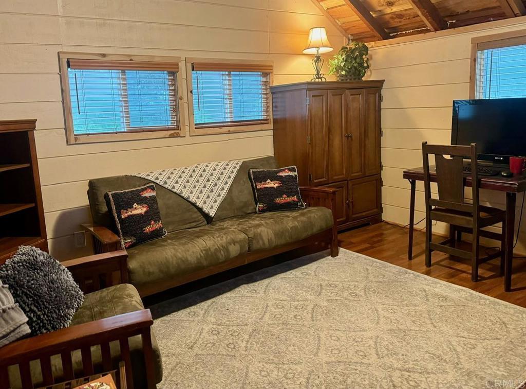 22194 Crestline Road Palomar Mountain, CA 92060 - Photo 53 of 75 Comfortable futon perfect for a power nap or an over-night in charming cabin-in-the-woods.