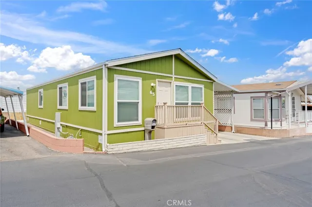 a view of a house with a outdoor space