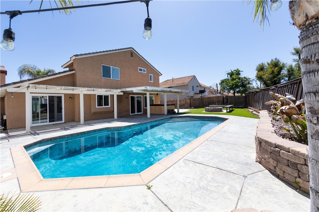 39203 Laurel Leaf Drive Murrieta, CA 92563 - Photo 37 of 59 a view of a house with a swimming pool
