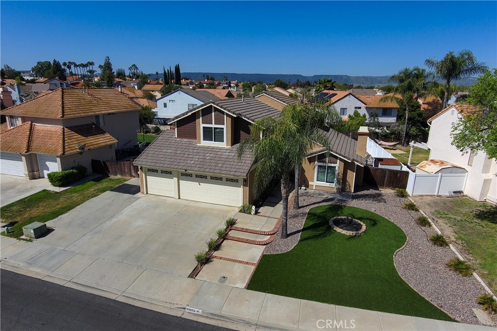 39203 Laurel Leaf Drive Murrieta, CA 92563 - Photo 51 of 59 an aerial view of a house with garden space and street view