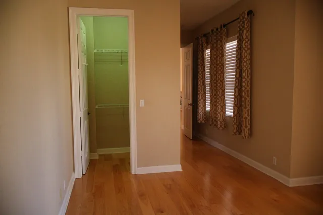 a bathroom with a window