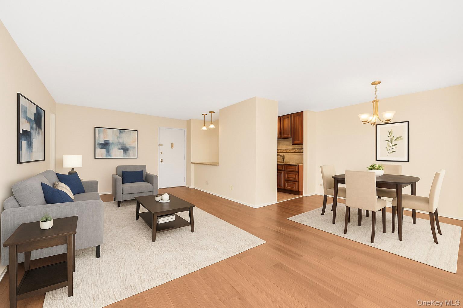 880 Boynton Avenue, Unit 13L Bronx, NY 10473 - Photo 1 of 19 a living room with furniture and wooden floor