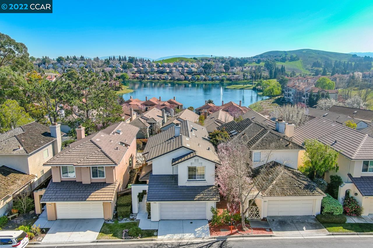 1034 Lakeridge Place San Ramon, CA 94582 - Photo 1 of 1 an aerial view of a house with a garden