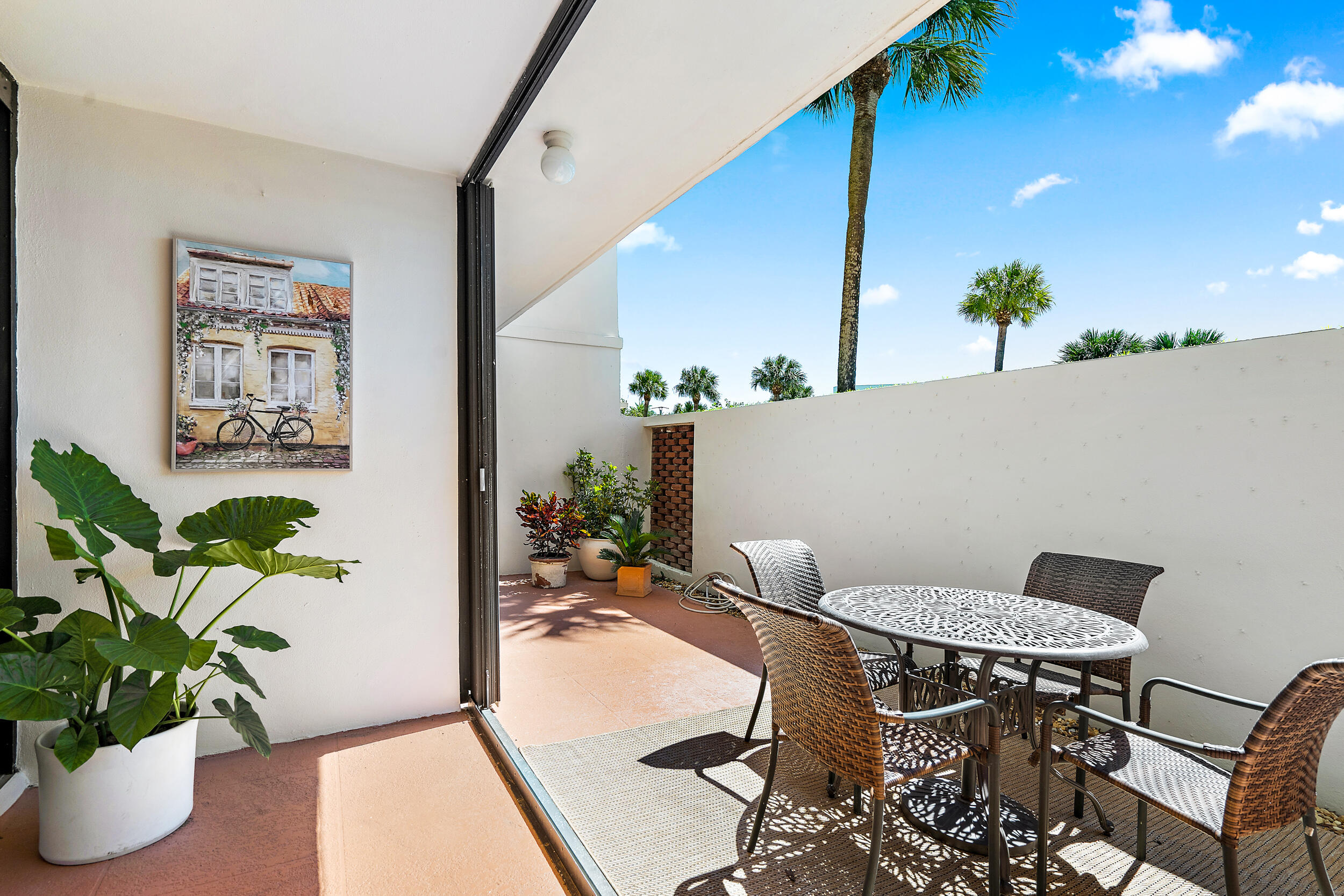 225 South Beach Road, Unit 105 Tequesta, FL 33469 - Photo 20 of 26 Private Terrace