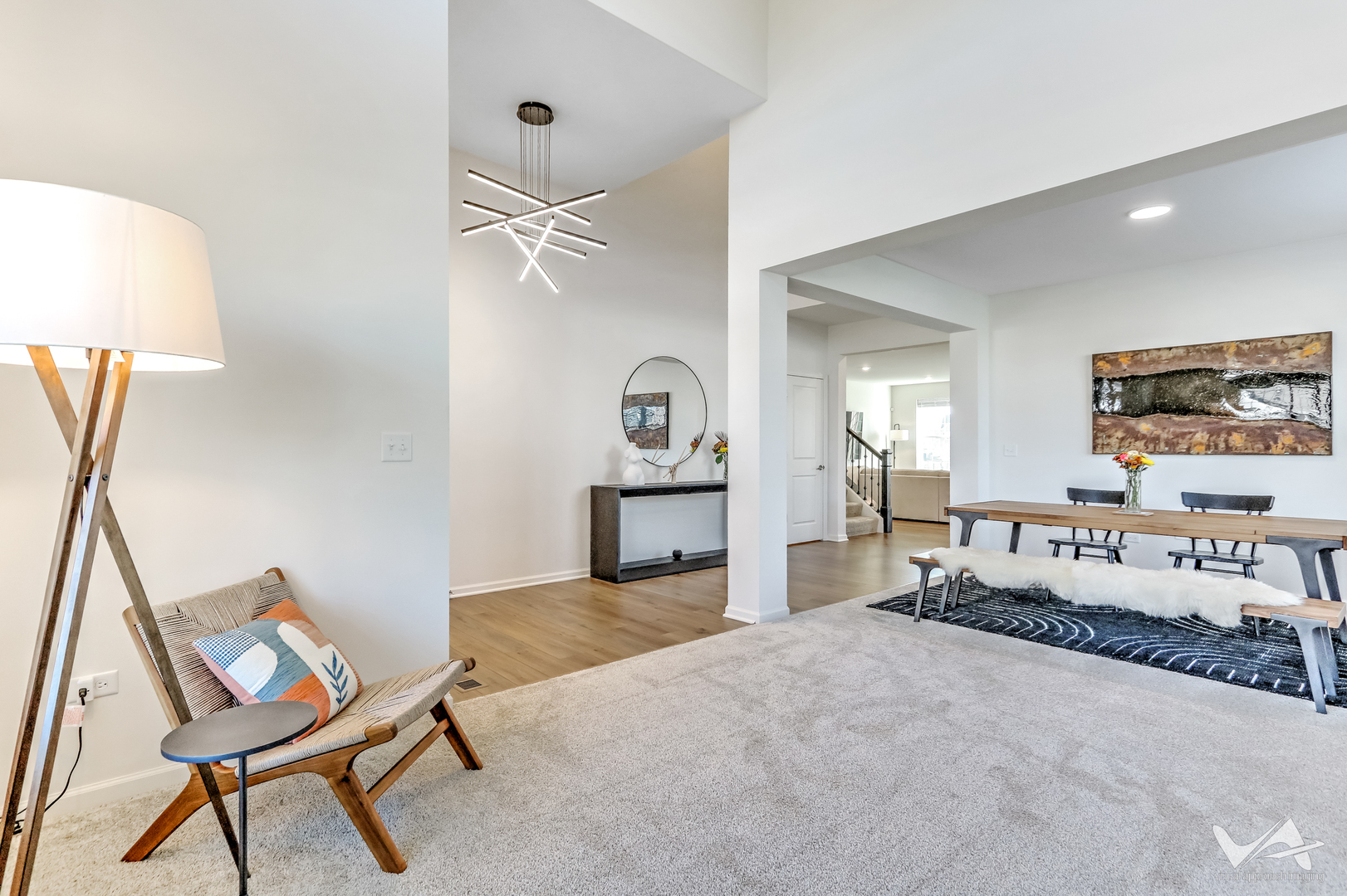 1828 Coralito Lane Elgin, IL 60124 - Photo 12 of 65 a bedroom with furniture and a chandelier