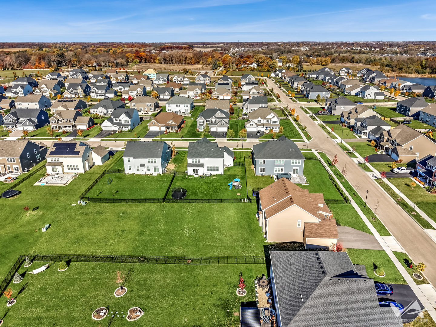1828 Coralito Lane Elgin, IL 60124 - Photo 55 of 65 an aerial view of residential houses with outdoor space