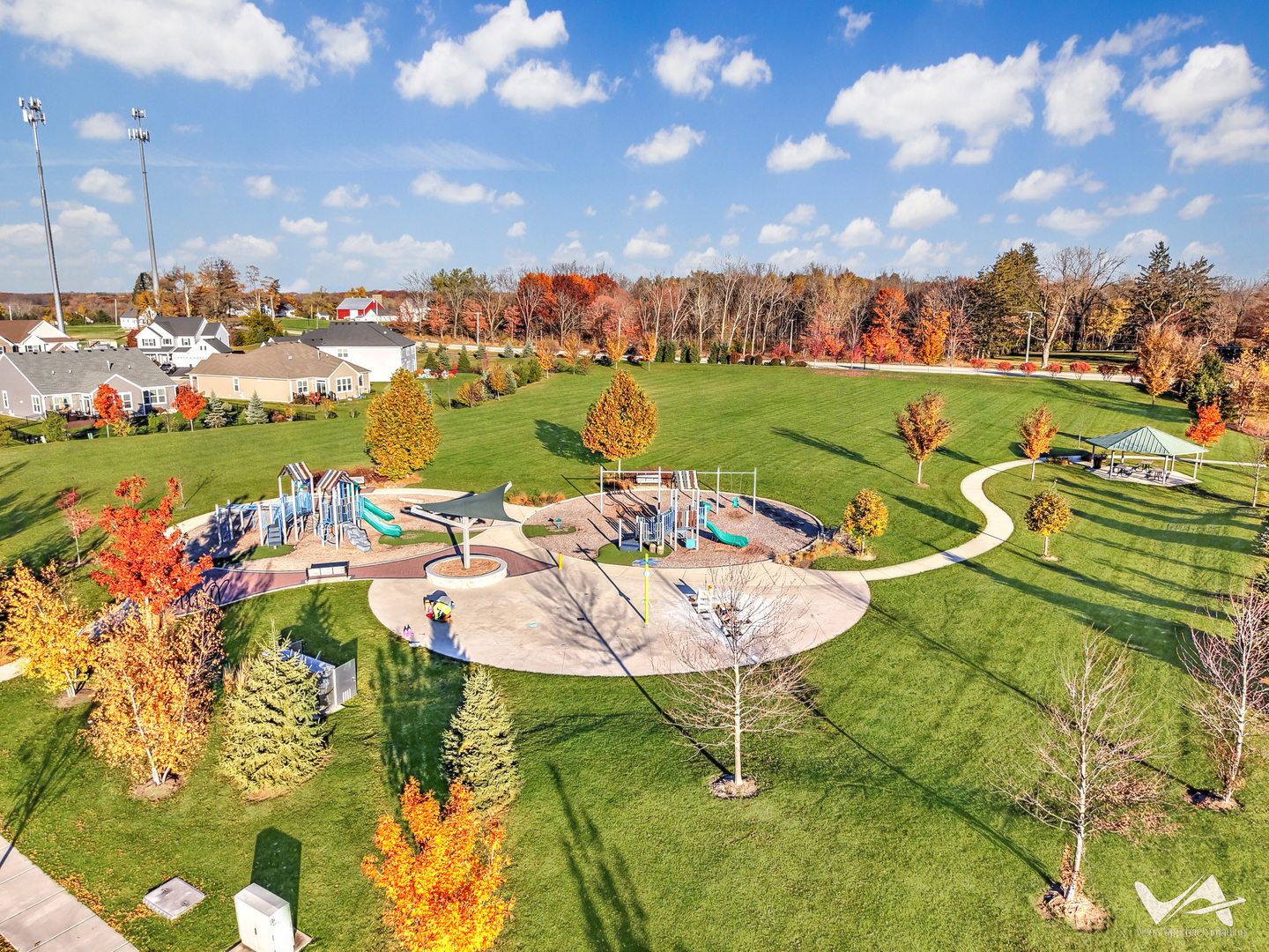1828 Coralito Lane Elgin, IL 60124 - Photo 59 of 65 a view of a lake with a swimming pool