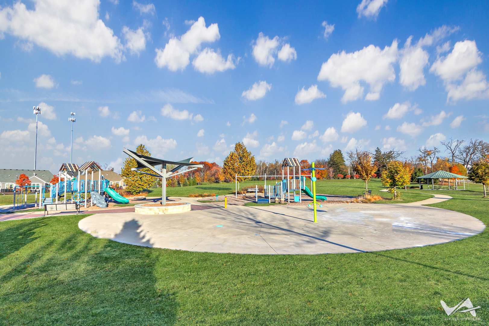 1828 Coralito Lane Elgin, IL 60124 - Photo 60 of 65 a view of a playground with basketball court