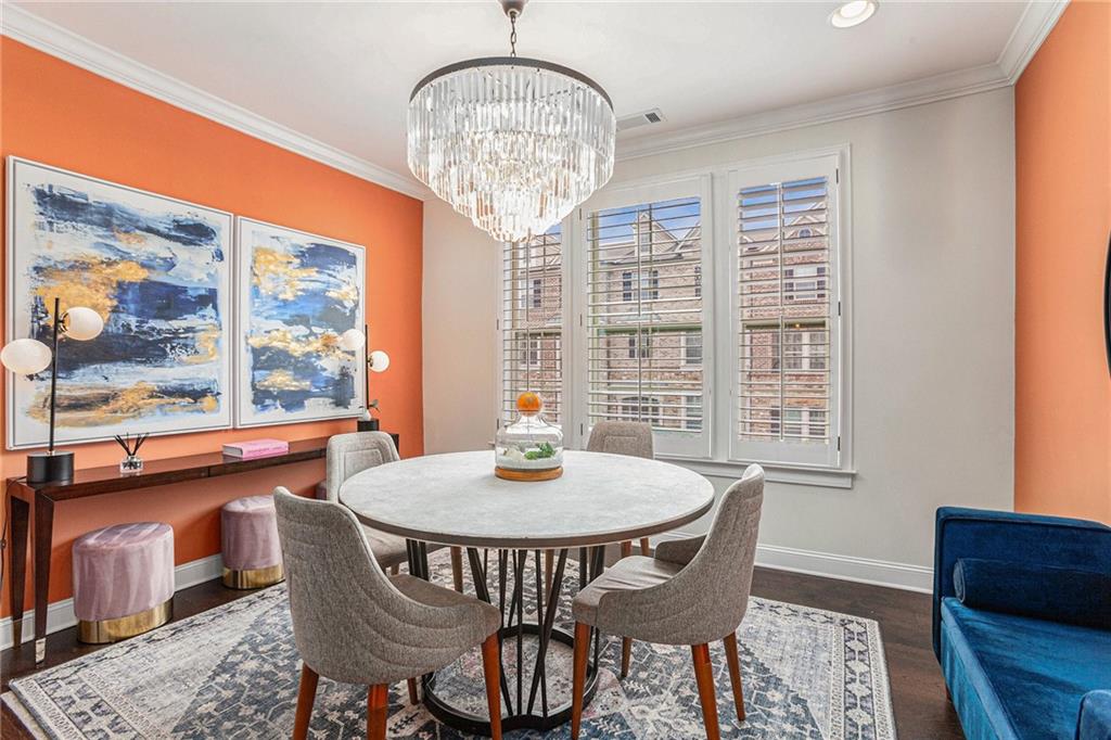 1438 Druid Manor Boulevard Atlanta, GA 30329 - Photo 5 of 31 a view of a dining room with furniture window and outside view