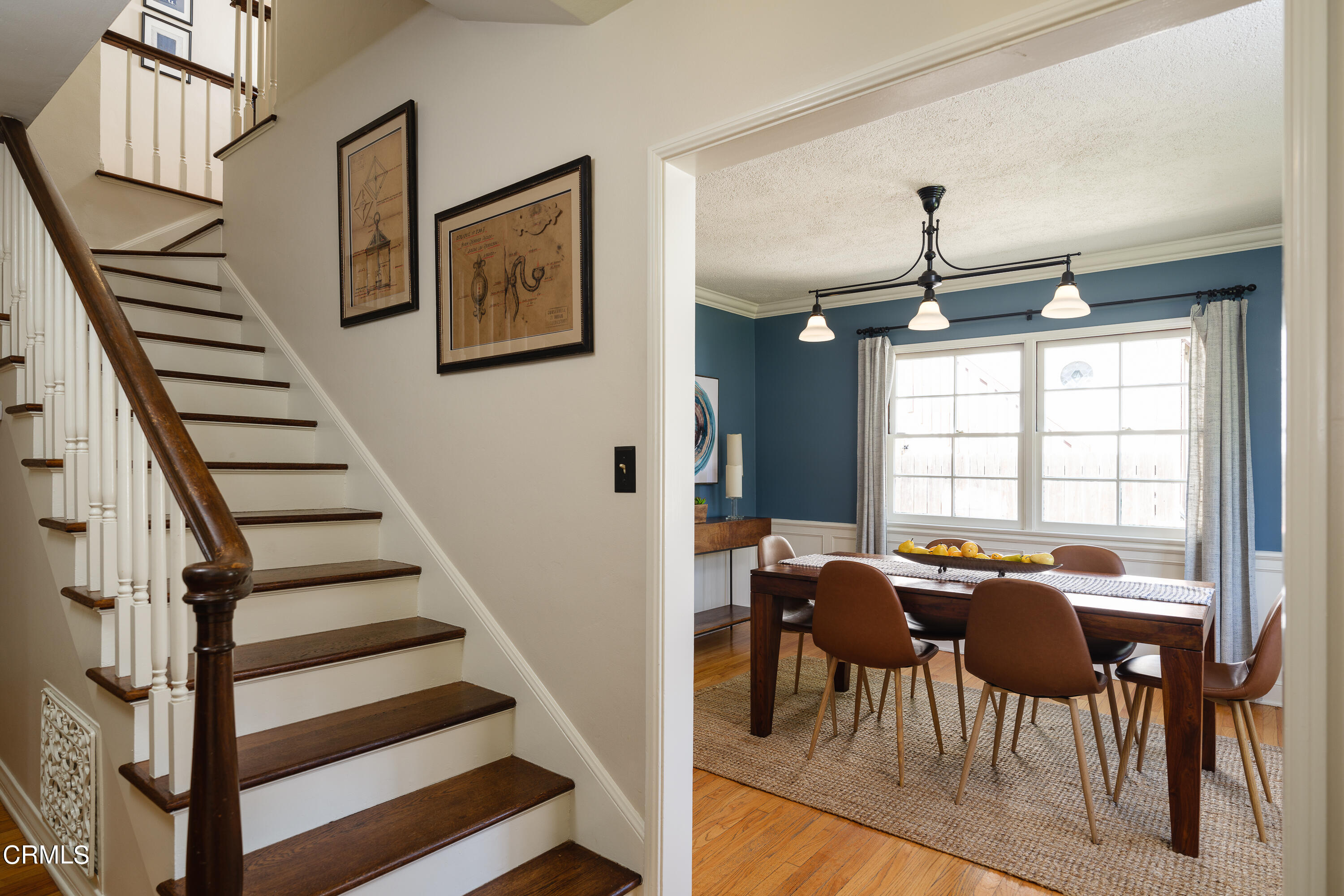 2295 Norwic Place Altadena, CA 91001 - Photo 21 of 60 a view of a dining room with furniture and chandelier