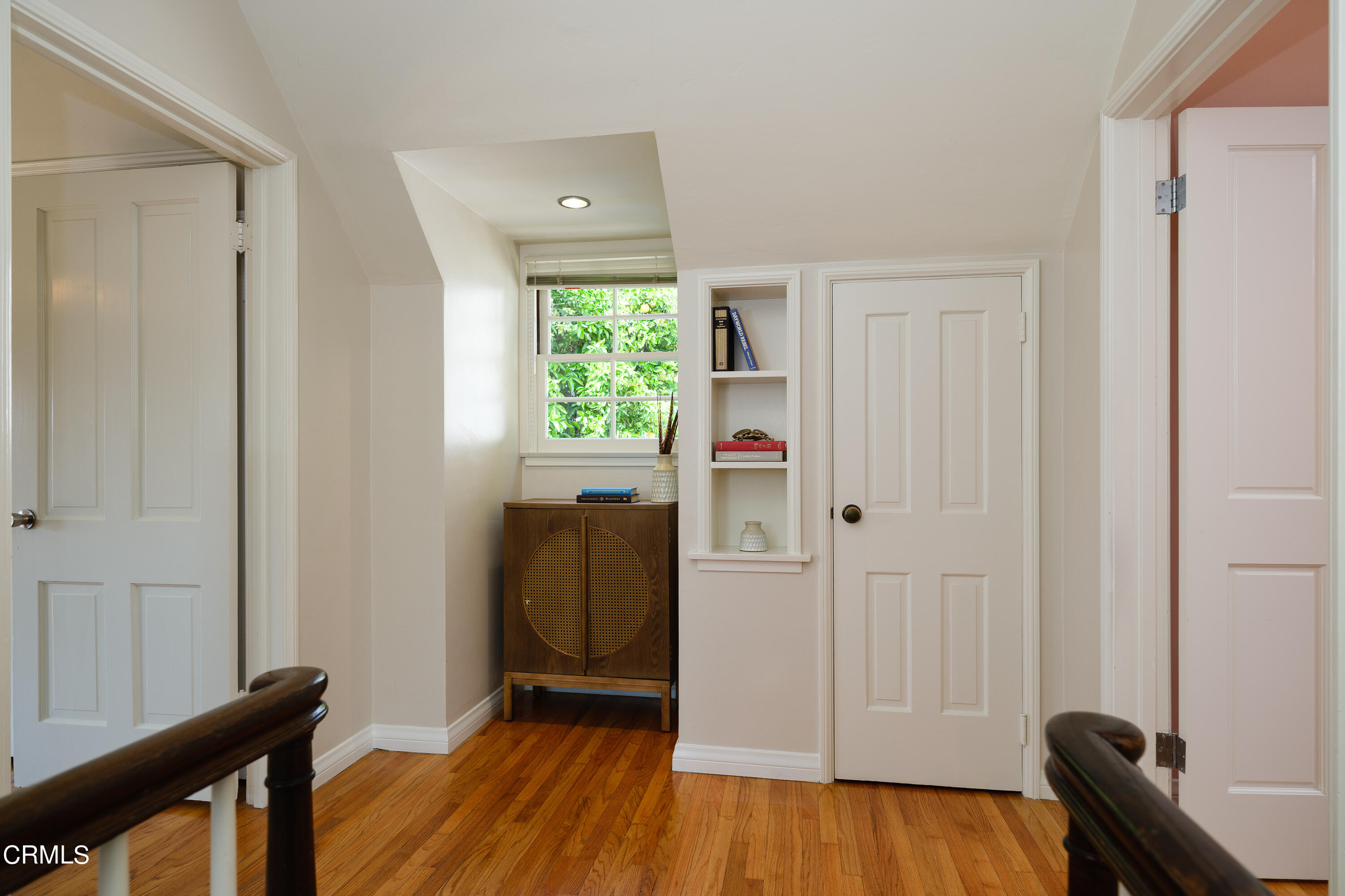 2295 Norwic Place Altadena, CA 91001 - Photo 32 of 60 a view of a hallway with wooden floor and a window