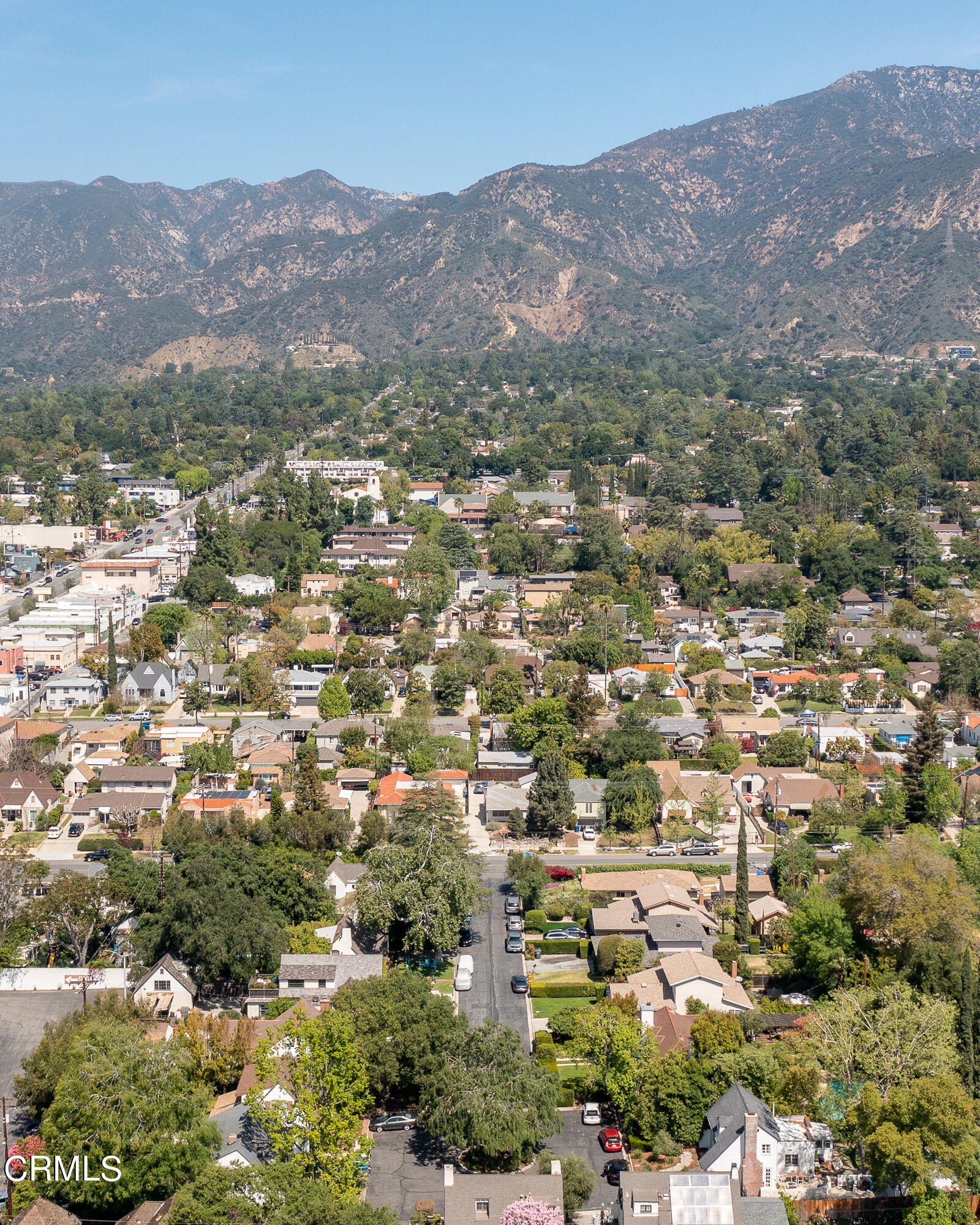 2295 Norwic Place Altadena, CA 91001 - Photo 60 of 60 an aerial view of residential houses and green space