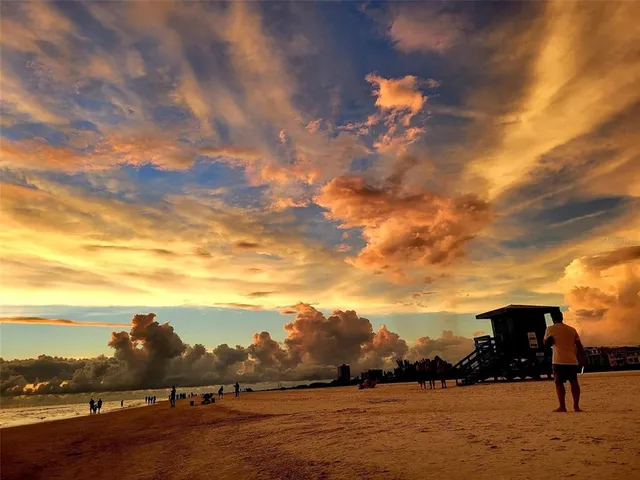 a view of a lake with a mountain