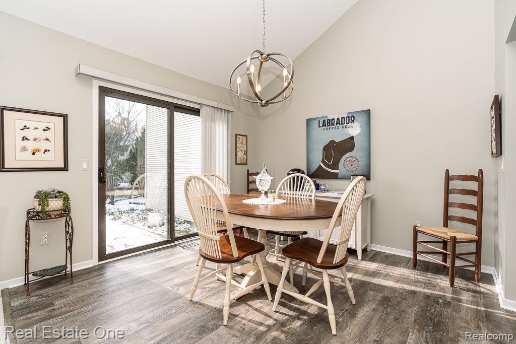641 Ashley Circle East Rochester, MI 48307 - Photo 5 of 22 Dining Room with door wall to patio