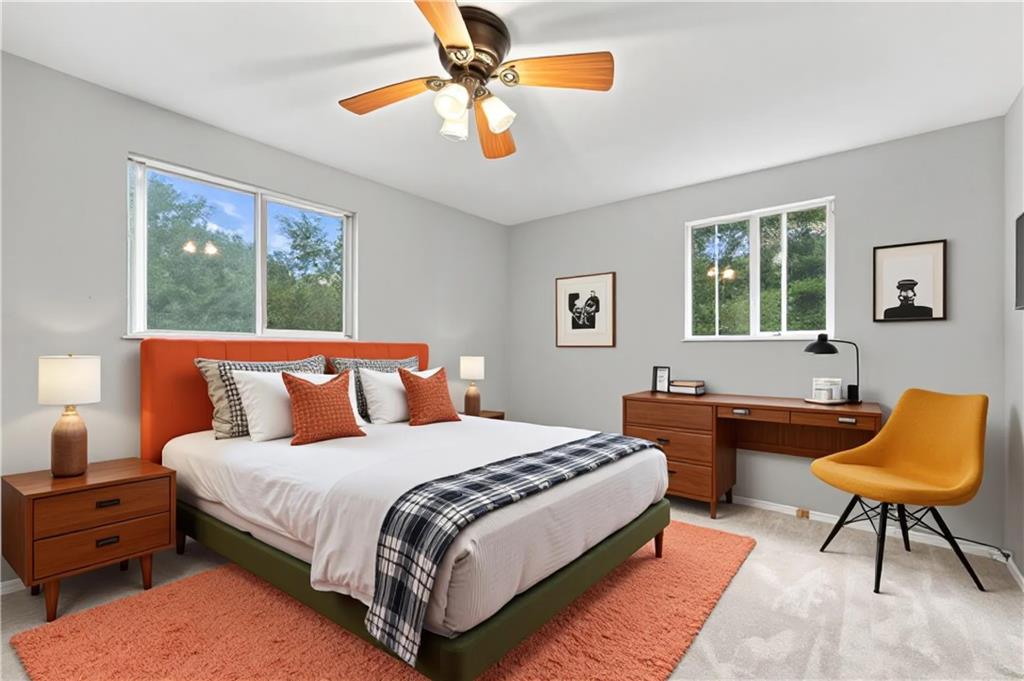 300 West Starz Road Cheswick, PA 15024 - Photo 24 of 39 This photo of the Master Bedroom has been digitally staged to inspire decorating ideas!