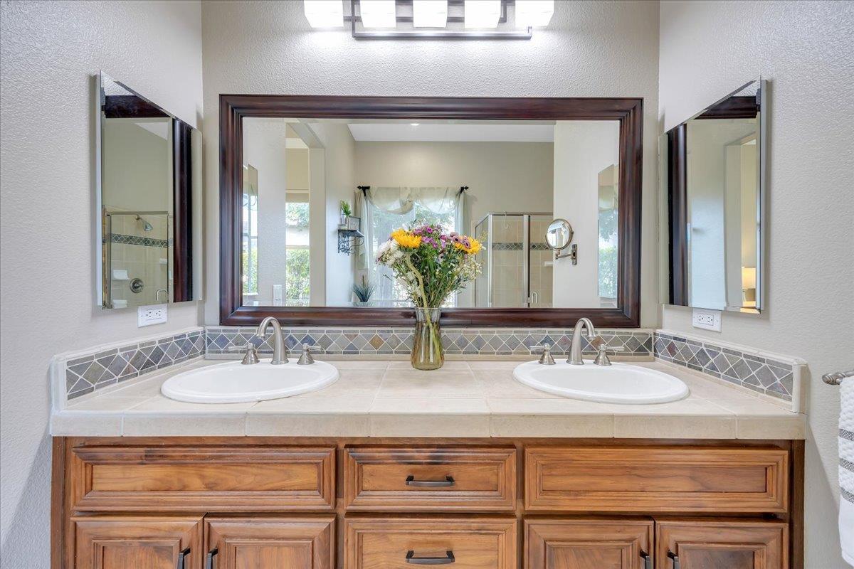 300 Rock Ridge Lane Copperopolis, CA 95228 - Photo 63 of 99 Dual sinks and updated cabinetry and fixtures.