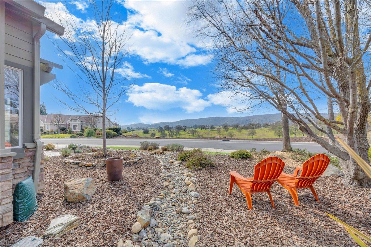 300 Rock Ridge Lane Copperopolis, CA 95228 - Photo 87 of 99 Extra-wide lot with front-yard sitting area.