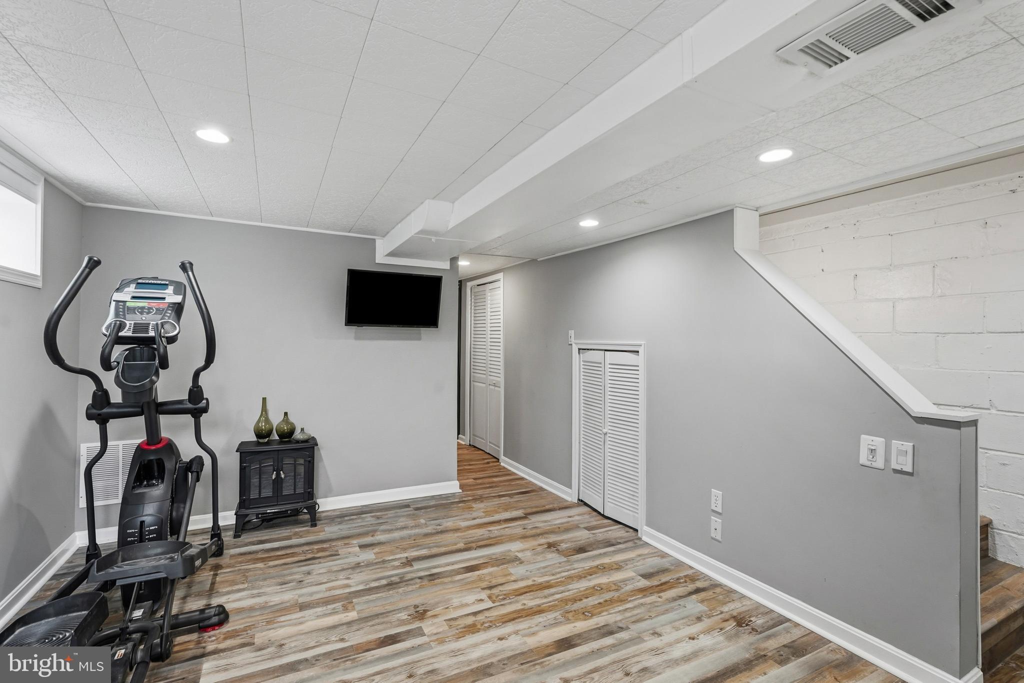 3612 Evergreen Avenue Baltimore, MD 21206 - Photo 17 of 44 basement with new LVP flooring