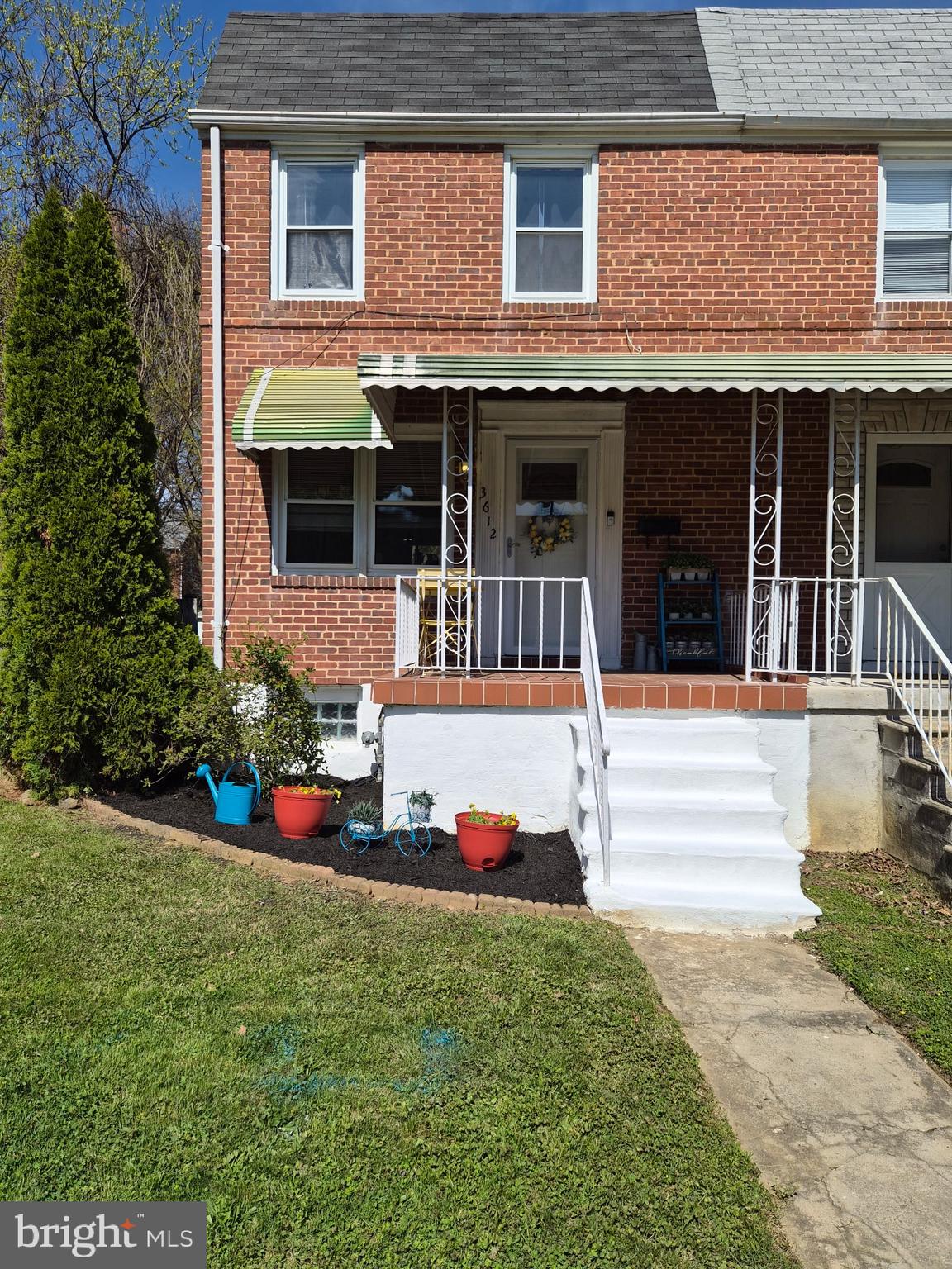 3612 Evergreen Avenue Baltimore, MD 21206 - Photo 3 of 44 nice covered front porch
