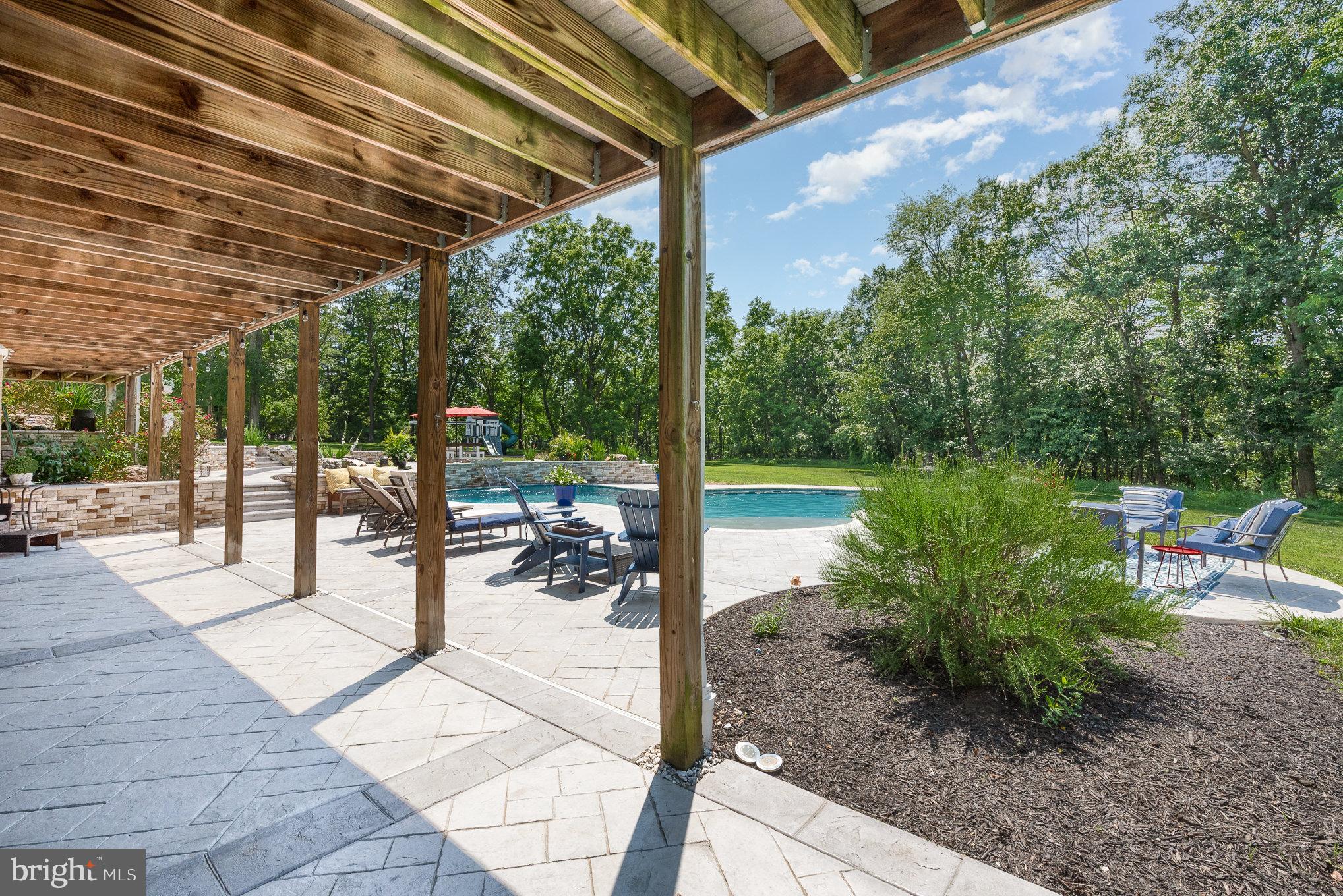 5330 Long Corner Road White Hall, MD 21161 - Photo 33 of 66 a view of a patio with a backyard