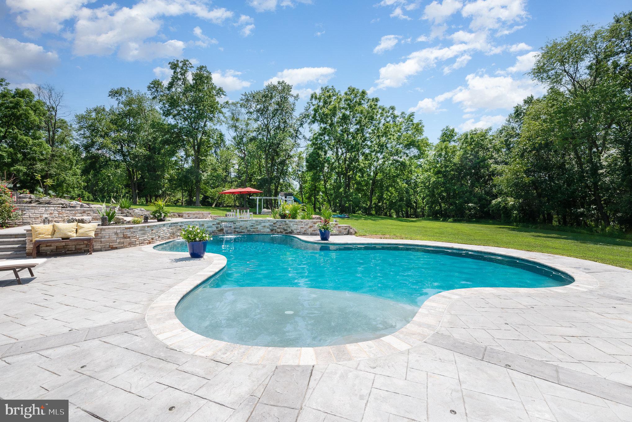 5330 Long Corner Road White Hall, MD 21161 - Photo 34 of 66 a view of a swimming pool and deck