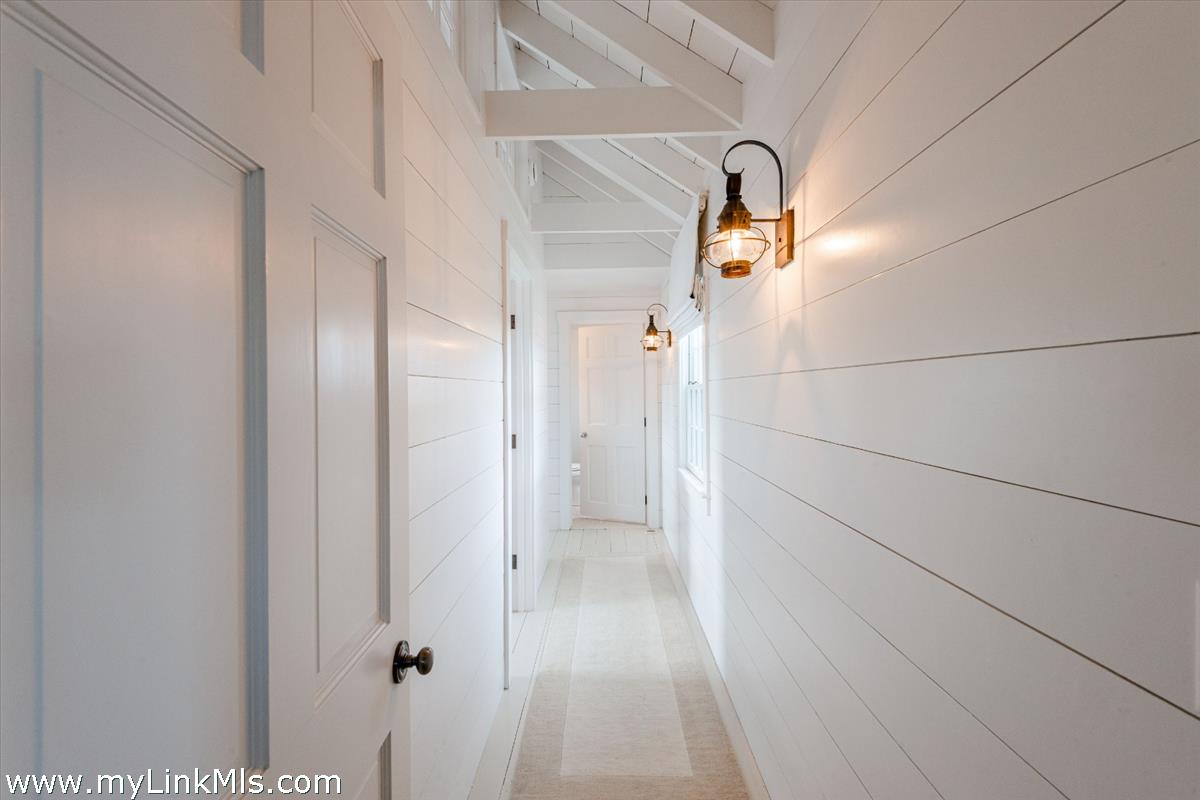 104 Baxter Road Nantucket, MA 02554 - Photo 48 of 61 Hallway to 2nd floor primary suite