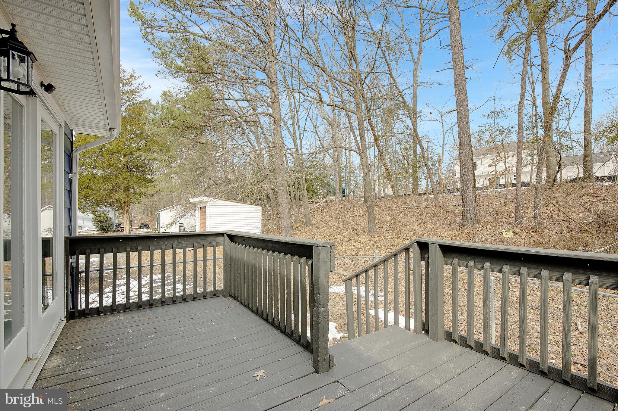 12070 Rousby Hall Road Lusby, MD 20657 - Photo 29 of 36 a view of wooden deck